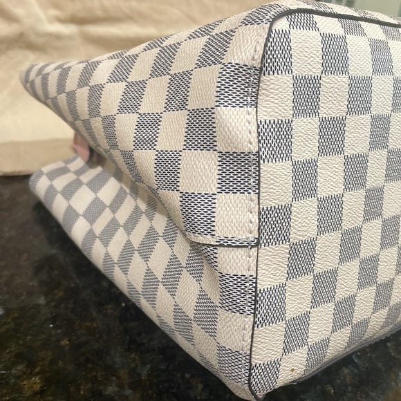 Sold / Louis Vuitton NeoNoe MM Azure / Rose - Picture 9 of 12